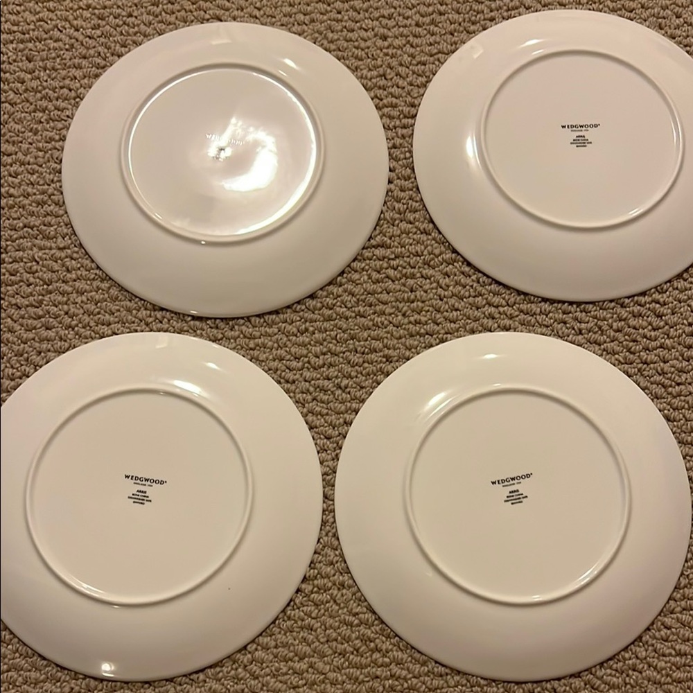 Wedgwood Arris Accent tea plate set of 4 - Picture 6 of 6